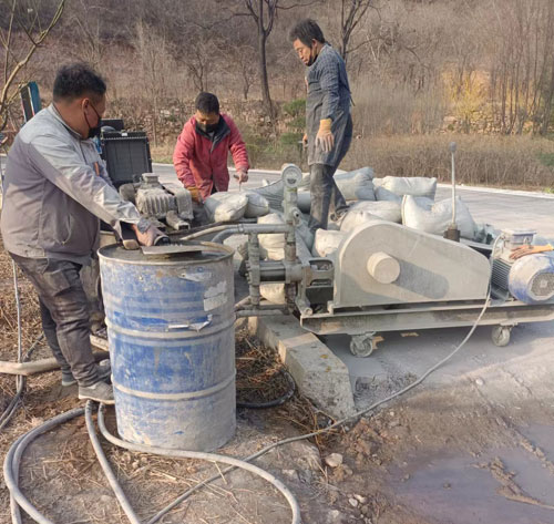 樊城路面下沉注浆